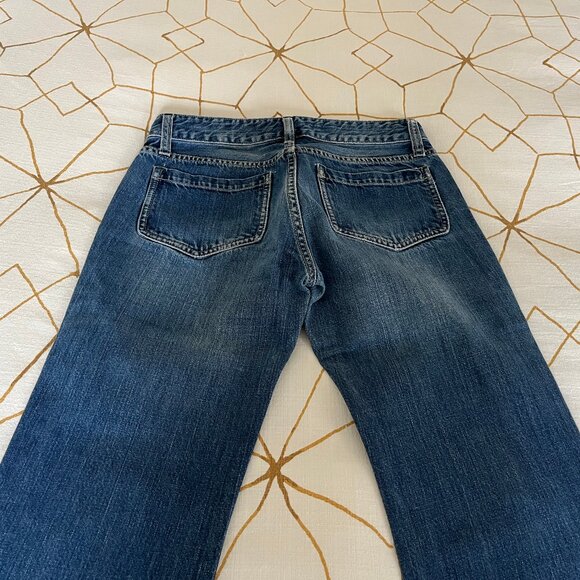 Acquaverde Denim Flare Jeans - Size 24 (Medium Blue) - Picture 5 of 6